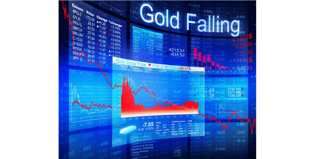 Rappresentazione visiva dell'articolo: Un crollo d'Oro.