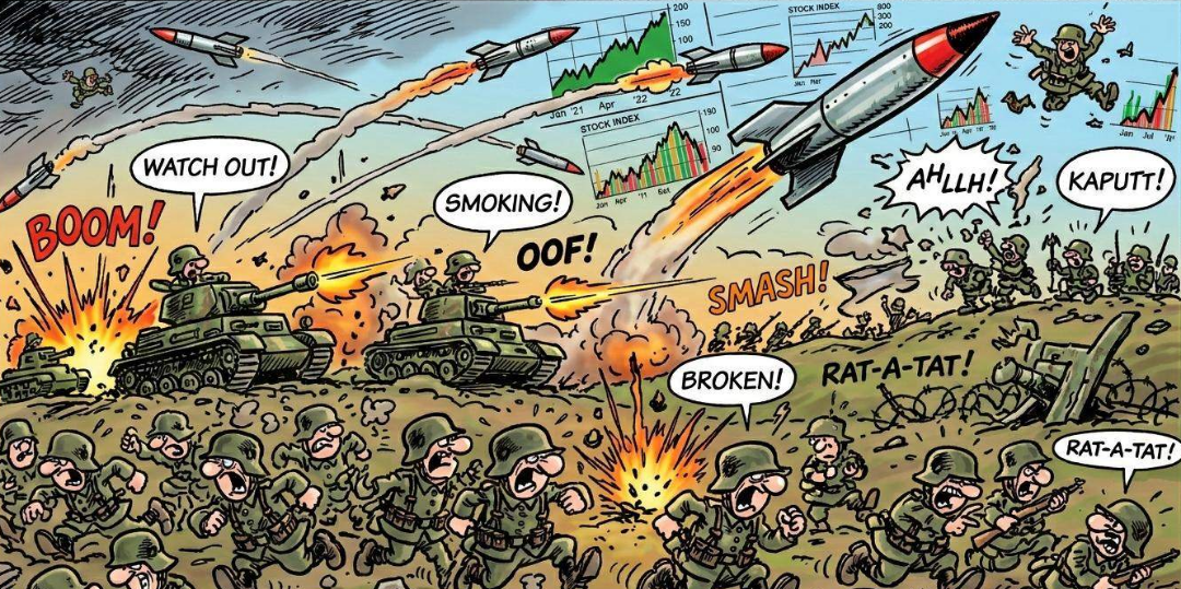 Rappresentazione visiva dell'articolo: La guerra? A mercati chiusi.